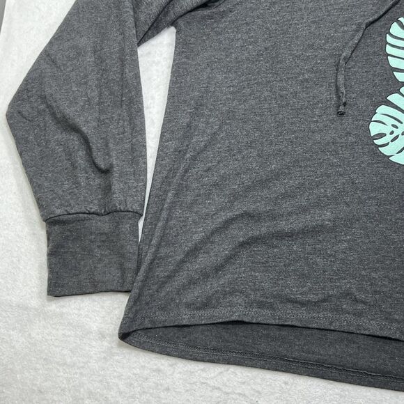 Rainforest Cafe Women's XXL Orlando Cropped Lightweight Hoodie Sloth Sweatshirt - Picture 7 of 12